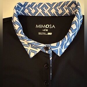 XL Collared Button Tank